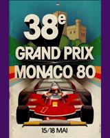 Programme Cover - GP Monaco 1980