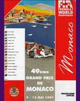 Programme Cover - Jaguar Challenge Monaco 1991
