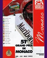 Programme Cover - Italian GT Monaco [Division IV] 1993