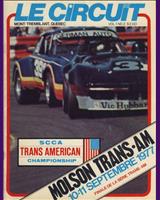 Programme Cover - Trans-Am Mont-Tremblant 1977