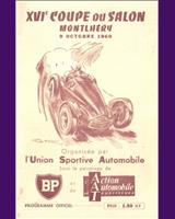 Programme Cover - Coupes du Salon 1960