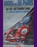 Programme Cover - Paris 1000 Kilometres 1961