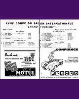 Entry List - Coupes du Salon 1962