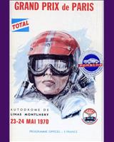 Programme Cover - GP Paris 1970