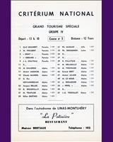Entry List - National Montlhéry [Gr.4] 1971