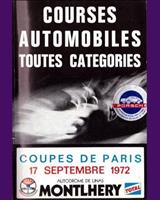 Programme Cover - Coupes de Paris 1972