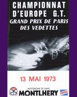 Programme Cover - Euro GT GP Paris 1973