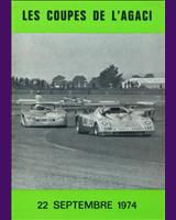 Programme Cover - Coupes de l'AGACI 1974
