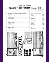 Entry List - Coupes de l'AGACI 1974