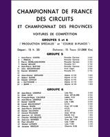 Entry List - National Montlhéry [Gr.5/Gr.6] 1978
