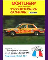 Programme Cover - National Montlhéry [Gr.4/Gr.5/Gr.6] 1980