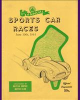 Programme Cover - BEMC Mosport [Production 1.6] 1961