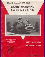 Programme Cover - GVCC Mosport 1962