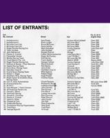 Entry List - Can-Am Mosport 1967