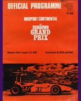 Programme Cover - 6 h Mosport 1969