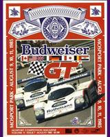 Programme Cover - Mosport 1000 Kilometres 1985