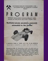 Programme Cover - M ČSSR Most 1971