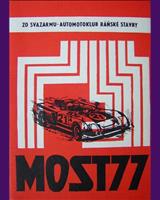 Programme Cover - M ČSSR Most 1977