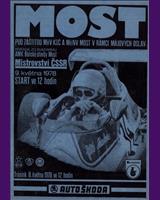 Programme Cover - M ČSSR Most 1978
