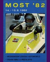 Programme Cover - Interserie Most 1982