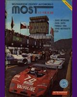 Programme Cover - Interserie Most 1985