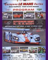 Programme Cover - Interserie Most 2001