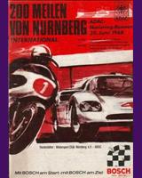 Programme Cover - Norisring 200 Miles 1968