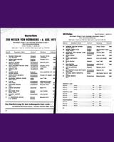 Entry List - Interserie Norisring 1972