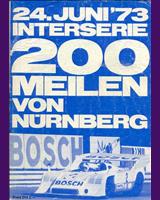 Programme Cover - Interserie Norisring 1973