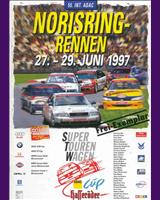 Programme Cover - ADAC GT Norisring 1997