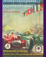 Programme Cover - Rheinland-Pfalz Preis Nürburgring 1950