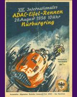 Programme Cover - Eifelrennen Nürburgring 1956