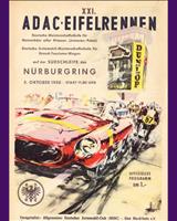 Programme Cover - Eifelrennen Nürburgring 1958