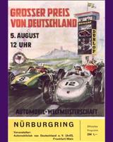 Programme Cover - Rheinland-Pfalz Preis Nürburgring 1962