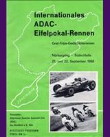 Programme Cover - Eifelpokal Nürburgring 1968