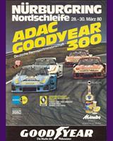 Programme Cover - DRM Nürburgring 300 Kilometres 1980