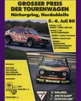 Programme Cover - GP Nürburgring 1980