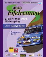 Programme Cover - Euro GT Series Nürburgring 2003