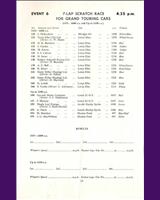 Entry List - BARC Oulton Park - Grand Touring 1600 cc 1964