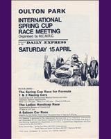 Programme Cover - Oulton Park [Ladies] 1967