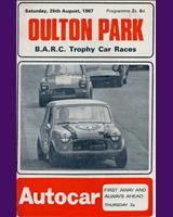 Programme Cover - MN GT Oulton Park 1967