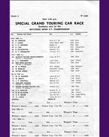 Entry List - MN GT Oulton Park 1968