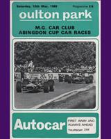 Programme Cover - MGCC Oulton Park [Clubman] 1969