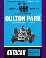 Programme Cover - Oulton Park 1970