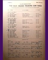 Entry List - SKF GT Oulton Park 1970