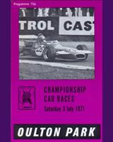 Programme Cover - STP Oulton Park 1971