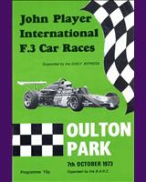 Programme Cover - MN GT Oulton Park 1973