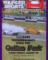 Programme Cover - Thundersports Oulton Park 1986