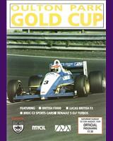 Programme Cover - BRDC C2 Championship Oulton Park 1989