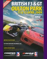 Programme Cover - British GT Championship Oulton Park 2009